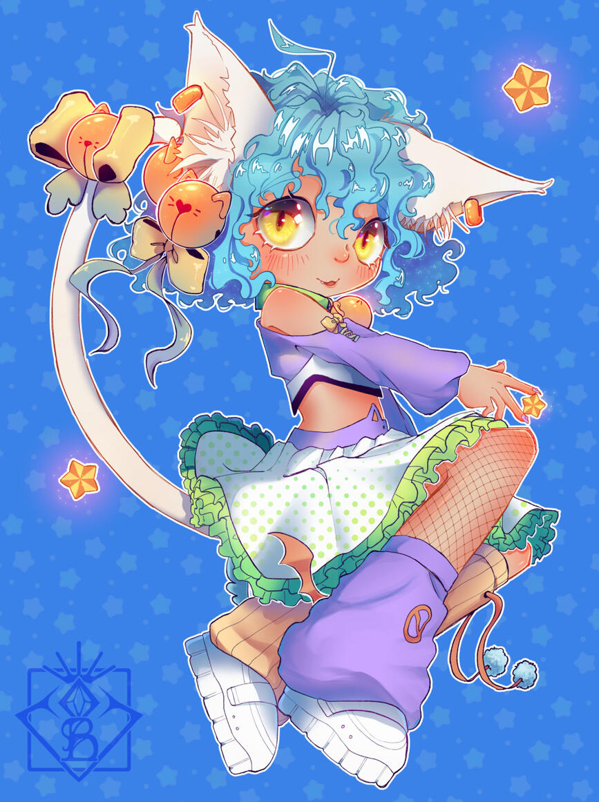 Full Render Katt Chibi
